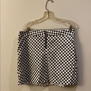 Checkered Skirt